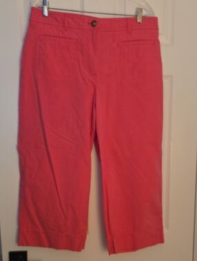 Talbots Women's Capri Pants Pink Size 14P
